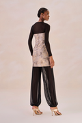 Vestido Jacquard Angelique Cinza