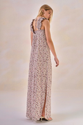 Vestido Viscose Fleur Estampa Flor Off White