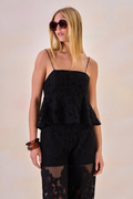 Regata Renda Carinne Preto