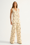 Calça Pantalona Marion Estampa Floral