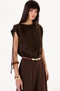 Blusa Dominique Café