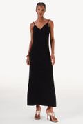 Vestido Devorê Nanci Preto