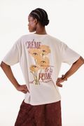 Camiseta Creme de La Femme Off White