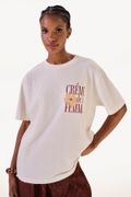 Camiseta Creme de La Femme Off White