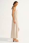 Vestido Linho Citrino Off White