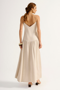 Vestido Linho Citrino Off White