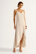 Vestido Linho Citrino Off White