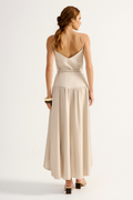 Vestido Linho Citrino Off White