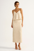 Saia Paete Diamante Off White
