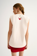 Regata Bordada Româ Off White