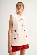 Regata Bordada Româ Off White
