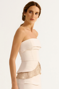 Corset Mix Quartzo Off White