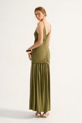 Vestido Turmalina Verde