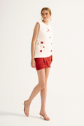 Mini Saia Safira Vermelho