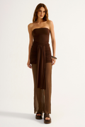 Vestido Safira Marrom