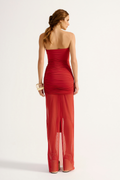 Vestido Safira Vermelho