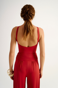 Body Safira Vermelho