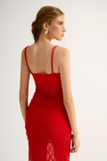 Regata Renda Rubi Vermelho
