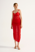 Regata Renda Rubi Vermelho