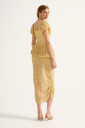Saia Renda Rubi Amarelo