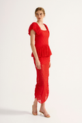 Blusa Renda Rubi Vermelho