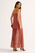 Vestido Mix Quartzo Rose