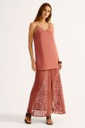 Vestido Mix Quartzo Rose