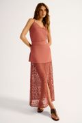 Vestido Mix Quartzo Rose