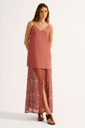 Vestido Mix Quartzo Rose