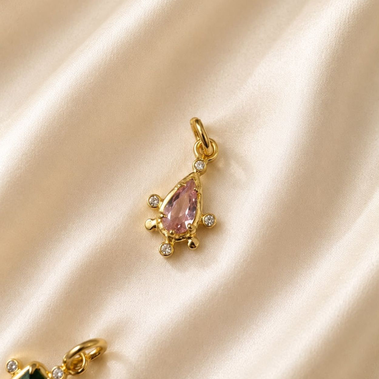 Pingente Magestic -Rosa 
