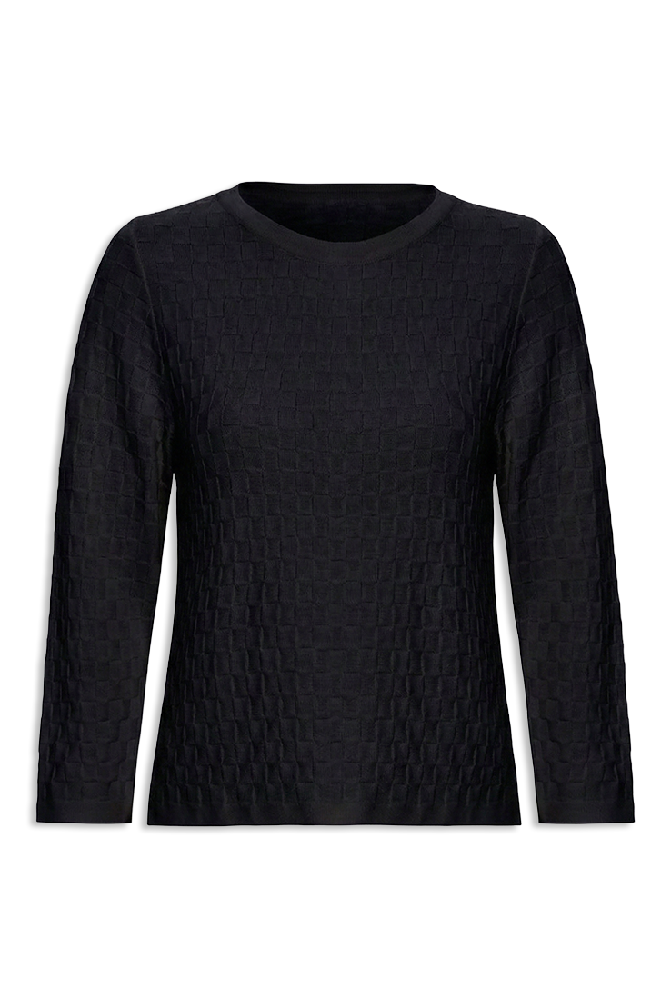 BLUSA RO 7/8 TRICOT