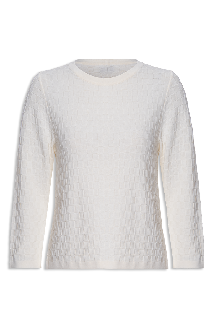BLUSA RO 7/8 TRICOT