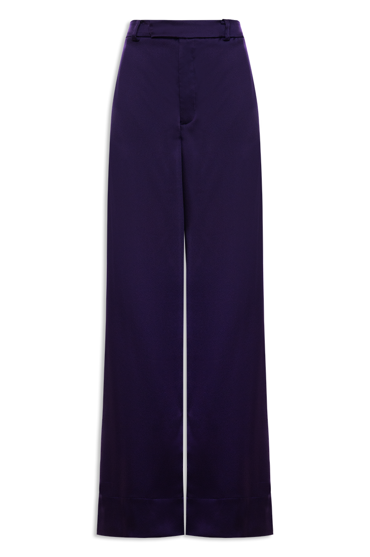 CALÇA AMPLA CREPE