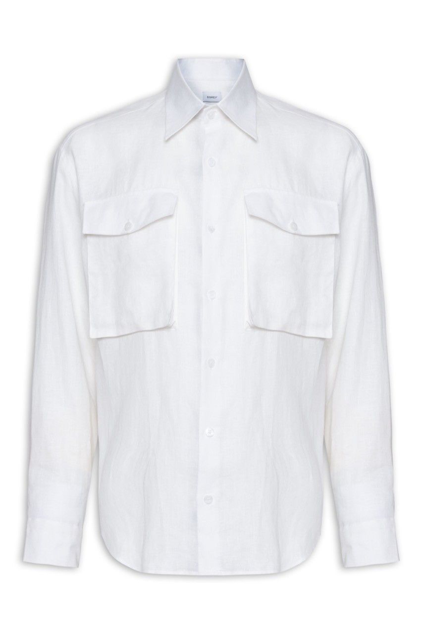 CAMISA LINHO BOLSOS
