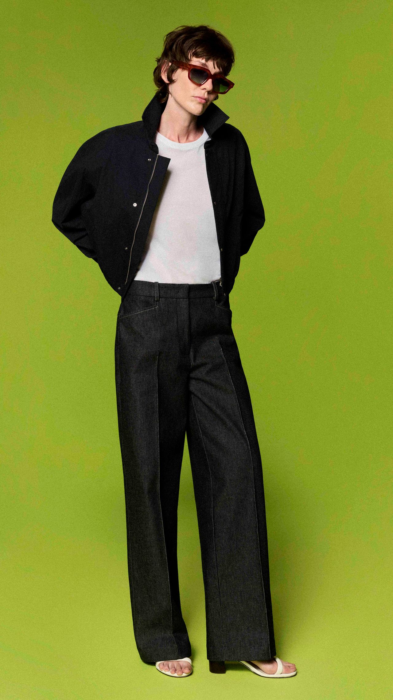 CALÇA JEANS ALFAITARIA