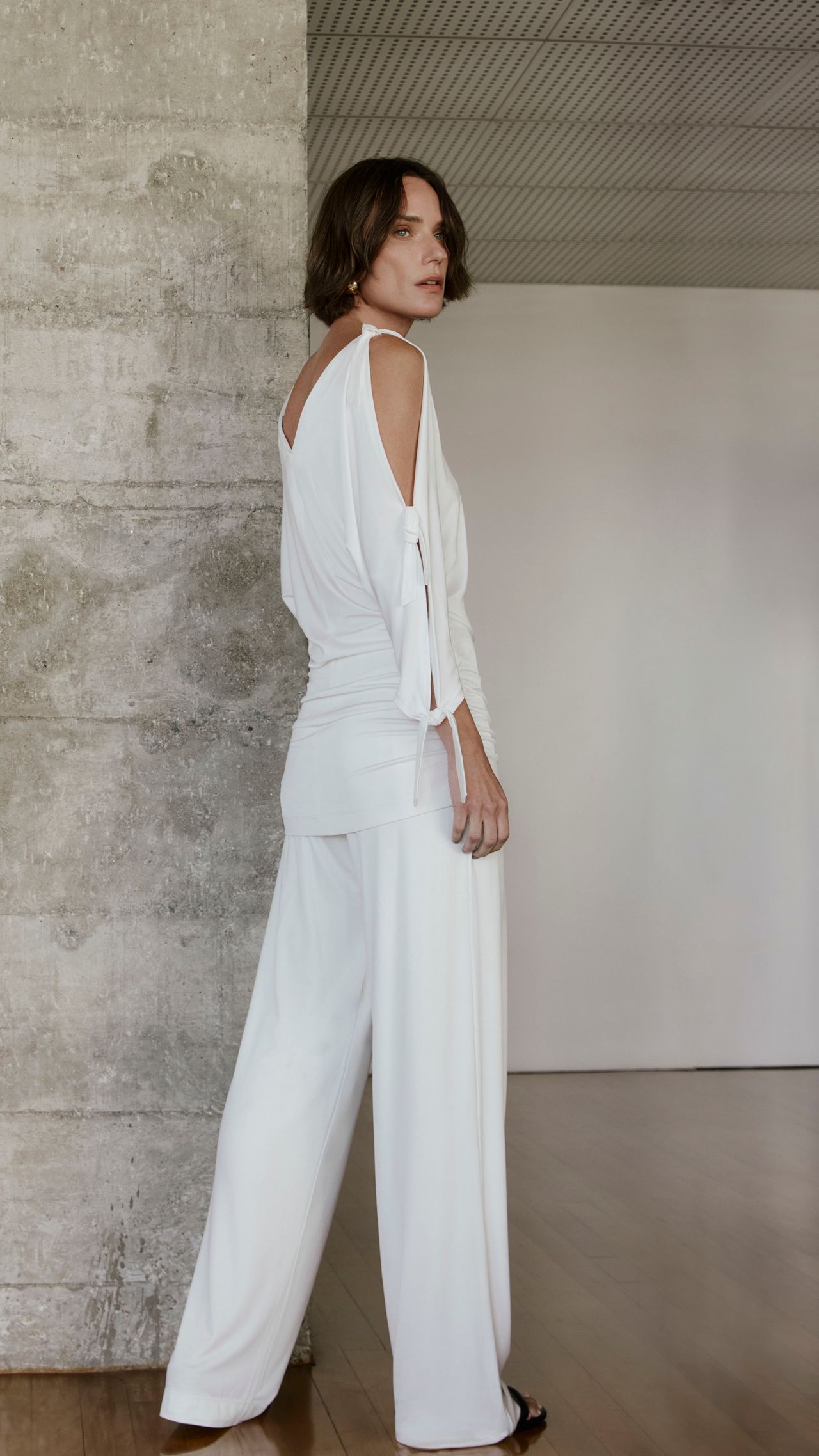 CALÇA RETA JERSEY