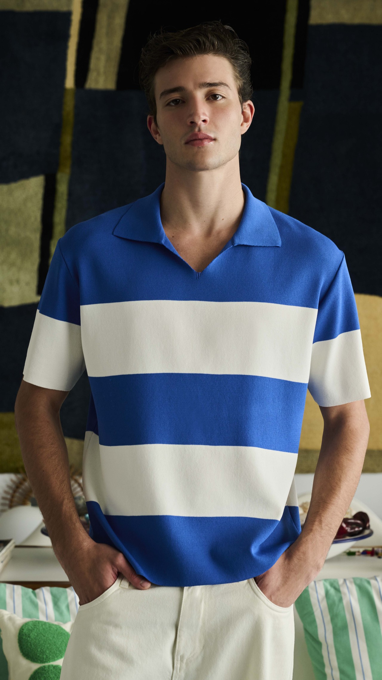 POLO LISTRA TRICOT