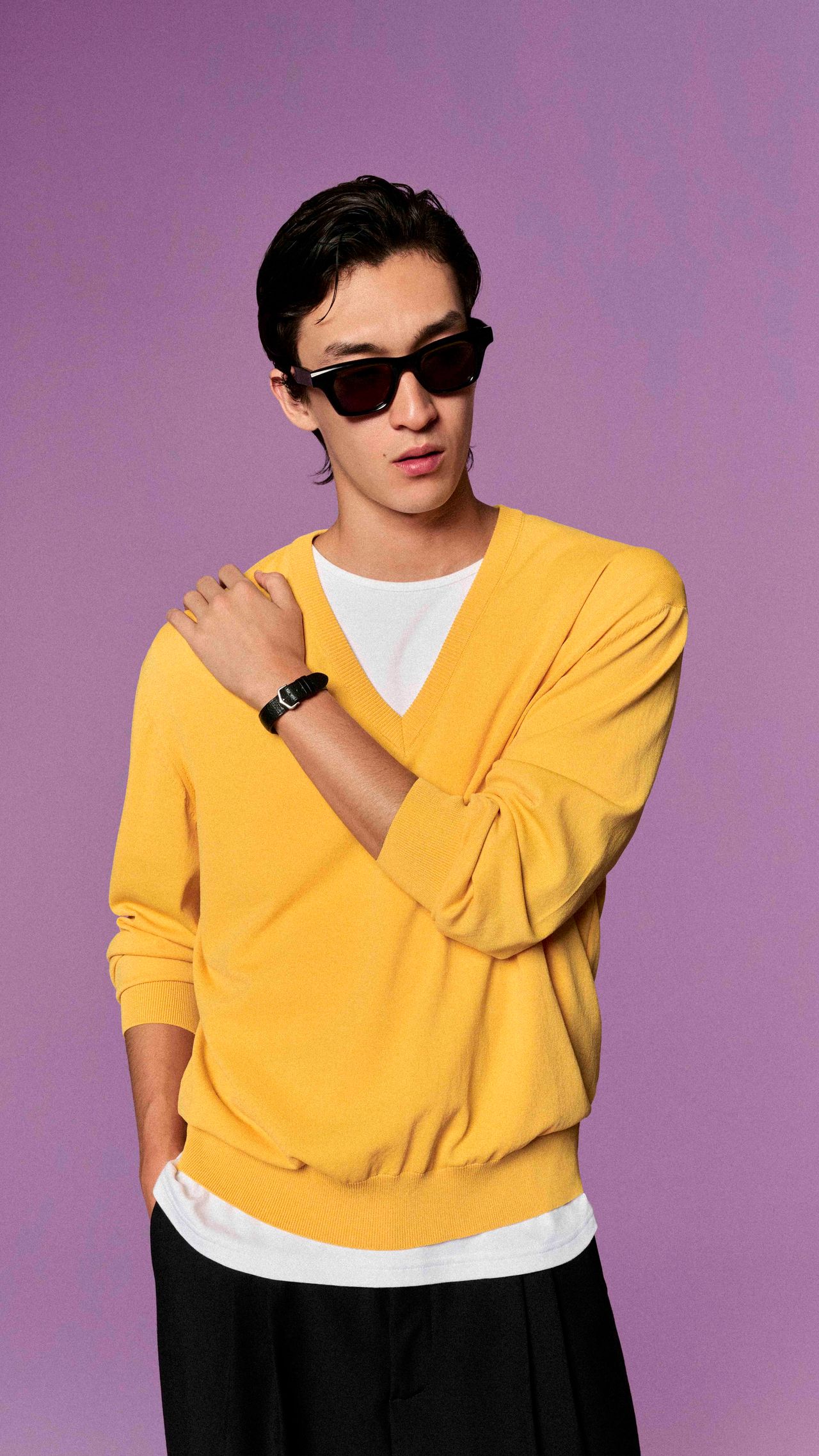 SWEATER  GOLA V TRICOT