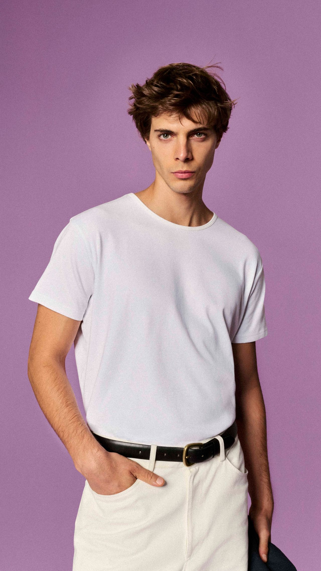 TSHIRT THIN COLLAR MEN