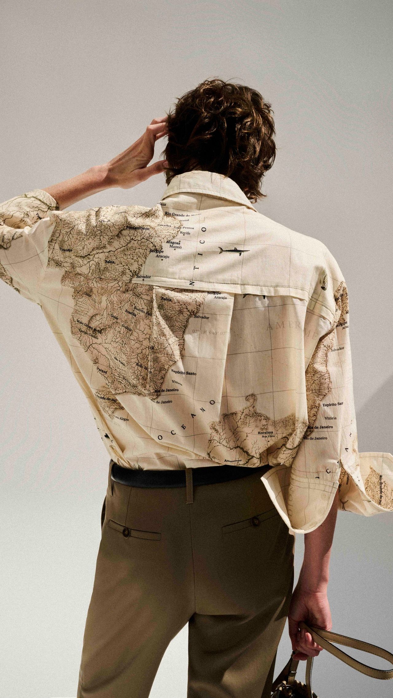 CAMISA SMOKING MAPS