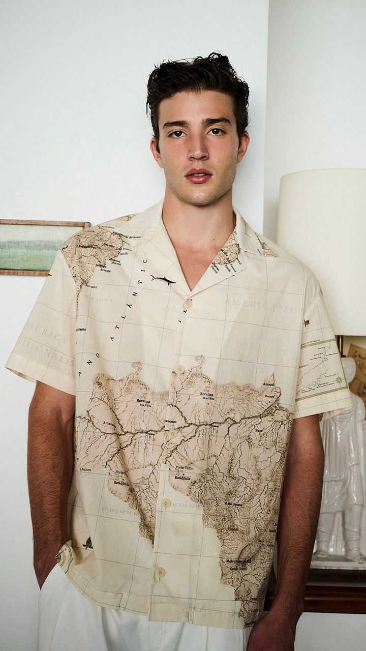 CAMISA ALGODÃO MAPS