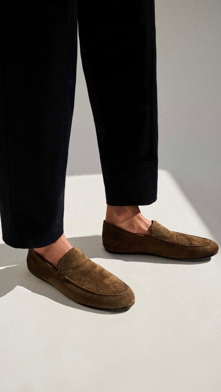 SAPATO SLIPPER DE CAMURÇA