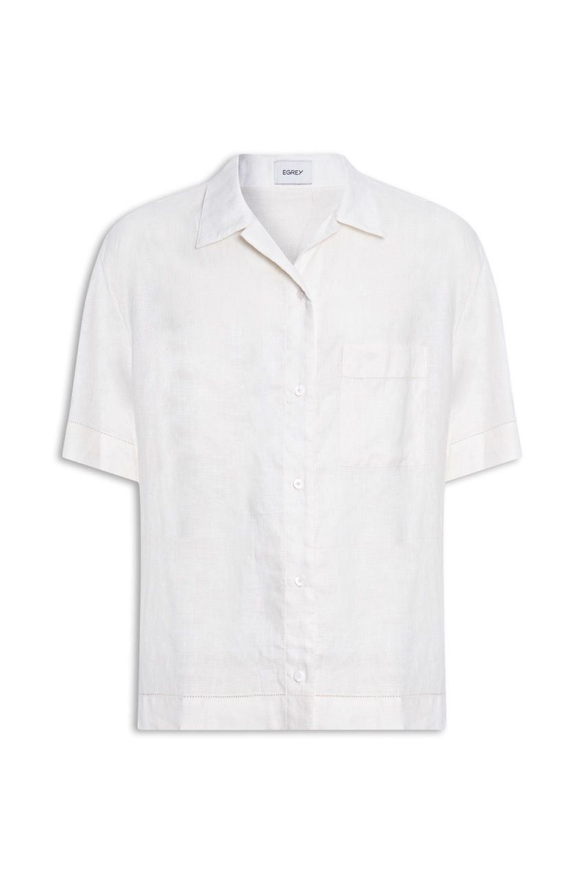 CAMISA AJOUR LINHO