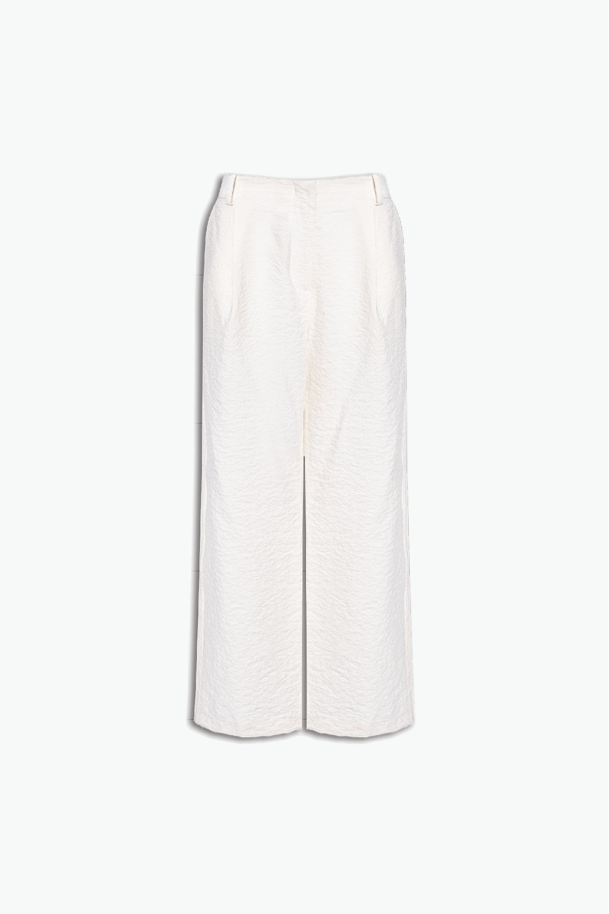 CALÇA SEDA COM PREGAS