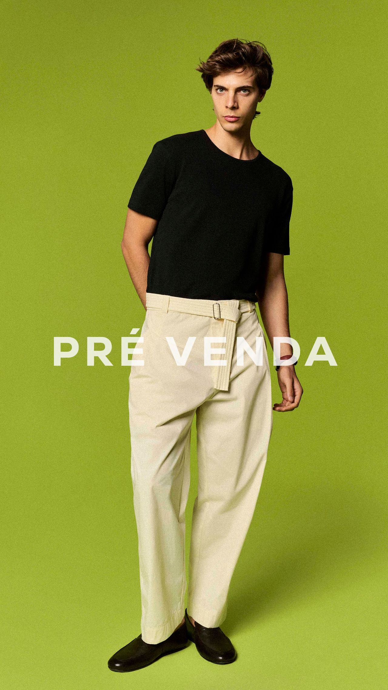 CALÇA AMPLA EMPAPELADA