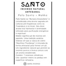 imagem do produto Incenso Santo - Makko & Palo Santo | Incense Santo - Makko & Palo Santo