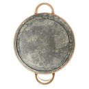 imagem do produto Prato de pedra e cobre  | Stone and copper plate