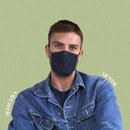 imagem do produto Máscara de proteção Jeans – Kit 3 und.  | Protection mask Jeans – Kit 3 und.