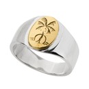 imagem do produto Anel - Signet  Island 100% Prata  | Ring – Signet  Island 100% Silver