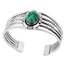 imagem do produto Bracelete - Mountain Bird 100% Prata & Esmeralda | Mountain Bird Bracelet 100% Silver and Emerald
